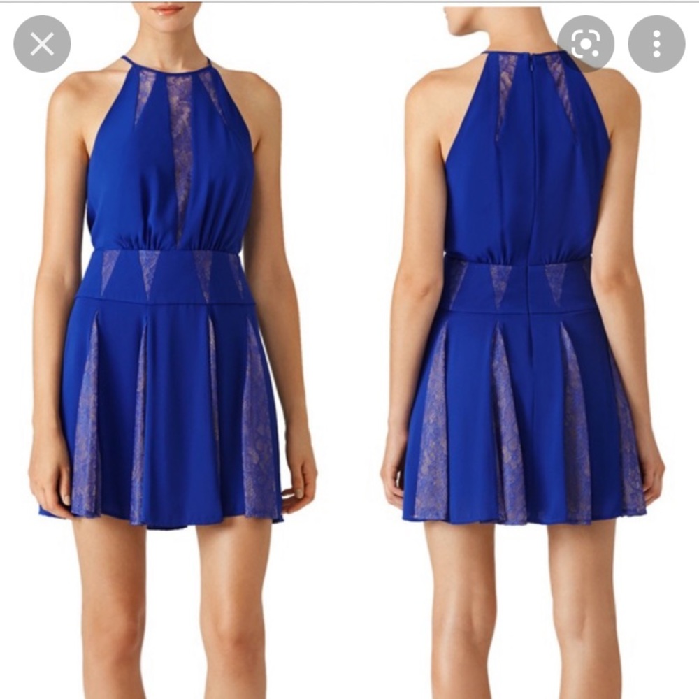 BCBG lace panel dress -NWT